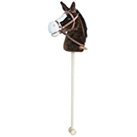 Los mejores  - Sweety Toys Caballo 5086 de Color Negro con función- tamaño Aprox. 100 cm- marrón